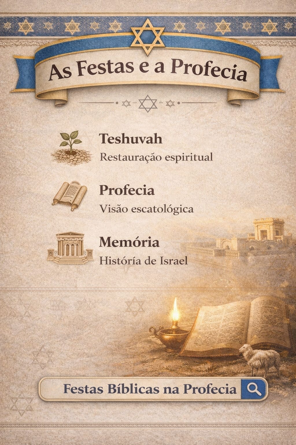 Lição 02 – As Festas e a Profecia